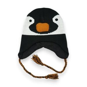 PENGUIN HAT Knit Kined‎ bird Adult Hat ICE HOCKEY ~ Seaworld